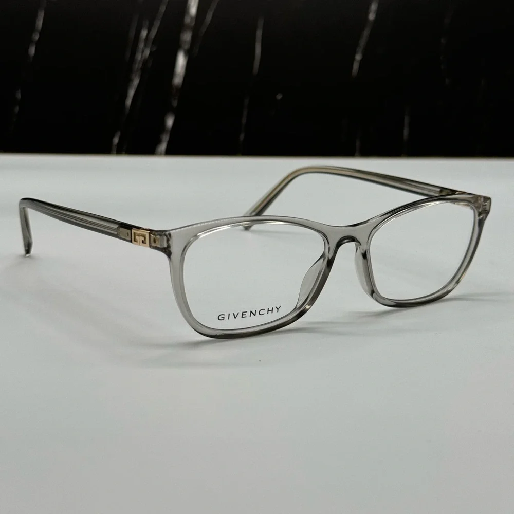 NEW GIVENCHY EYEGLASSES, GRAY CLEAR WOMEN EYEGLASSES GIVENCHY
